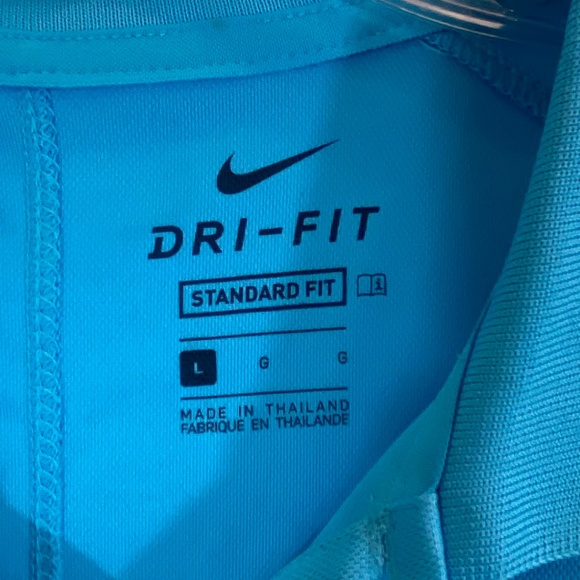 SOLD - Nike Dri-Fit Golf Shirt - L - Picture 2 of 6